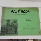 Rockford Map Publishers Farm Plat Book Green County Wisconsin 1961 Index
