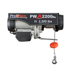 1 Ton 2200 Lb 110v Electric Wire Rope Hoist 38 Ft  Wireless Upper And Lower Limi