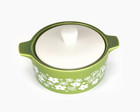 Spring Blossom Inspired Mini Ceramic Trinket Box 3 5    Green Vintage Style