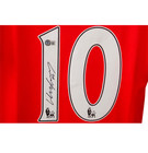 Wayne Rooney Signed Manchester United Home Soccer Jersey  10 With Beckett Coa
