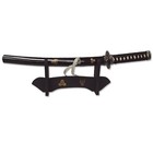 16 50  Bladesusa Samurai Sword-display Stand W wrapped Handle   Scabbard