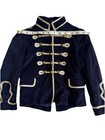 Vtg Baby Gap Stella Maccartney Style Navy Velvet Marching Band Jacket Sz 5