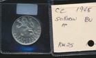 Czechoslovakia - 1945   -50 Korun -  Silver - Bu -  4182