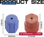 10pcs A c System Valve Cap R134a 13mm   16mm Air Conditioning Service Ac System