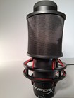 Hyperx Quadcast Usb Condenser Mic W  Shock Mount Black red