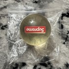 Brand New Authentic 2018 Supreme Clear Rubber Box Logo Bounce Bouncy Ball Toy