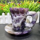1 9lb 4 8 natural Dream Amethyst Cup Carving Crystal Quartz Energy Reiki Healing