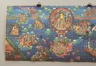 Tibetan Thangka Print Painting Buddhist Deity