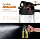 16oz 470ml Glass Olive Oil Sprayer Cooking 2in1 Olive Oil Dispenser For Kitchen