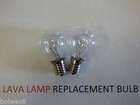 2 X 40w Lava Lamp Light Bulb S Type E17 Base 40 Watt S11  40s11  40s11n  S11n40