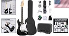 Electric Guitar Kit Solid Wood Full Size All Accessories Beginner Gift