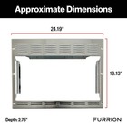 Furrion Trim Kit For 1 1 Cu  Ft  Microwave Oven With Built-in Air Fryer - Stainl
