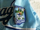 New Mizuno Japan Npb Central Chunichi Dragons Baseball Jersey Sky Blue White Xl