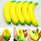 Anti-stress Squishy Banana Toys Slow Rising Jumbo Squishy Fruit Squeeze Toy Funn