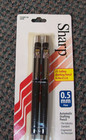 New Vintage 2-pack Pentel Sharp Drafting Pencil 0 5mm Lead Black P205bp2-k6