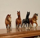 Nice Vintage Breyer Horses Traditional Size Lot Of 4