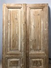 Antique French Double Doors  39x90 5  Raised Panel European Reclaimed Doors A623