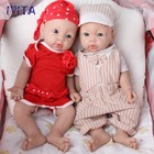 Ivita 17  Reborn Baby Doll Boy girl Newborn Full Body Silicone Doll