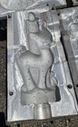 Reindeer And Candle Christmas Blow Mold For Plastic Molds