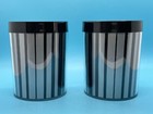 Lot Of 2 John Deere Thermoserv Black Silver Mugs Thermo Serv Exc Condition Usa