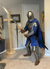 Full Body Barbuta Armor Medieval Knight Cosplay Full Body Armor For Halloween