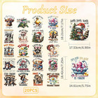 20 Sheets Funny Sarcastic Iron On Transfers For T-shirts  Sarcasm Dtf Transfers