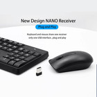 Wireless Usb Keyboard   Mouse Combo  9-key  Water Resistant  Soft Touch Keys