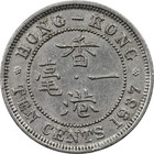 Hong Kong - 10 Cents - 1937 - George Vi