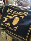 Neil Diamond Throw Blanket 50 Year Anniversary World Tour   Nm  Condition 