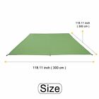 10x10ft Outdoor Camping Rain Fly Tarp Canopy Waterproof Hiking Sun Shade Shelter