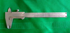 Vintage Helios Vernier Caliper Stainless Steel 7  With Leather Case Germany