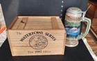 1987 Waterfowl Series Stein First Edition Ducks Unlimited W  Wooden Box