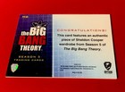 Big Bang Theory Season 5 - Authentic Wardrobe  M 8 - Sheldon Cooper - Nm