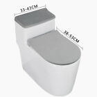 Stretch Velvet Toilet Lid Cover And Toilet Universal Tank Lid Cover Set Bathroom