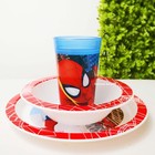 Disney Spiderman Plate Bowl Sippy Cup Kids 3 Pc Dinner Set Marvel Trending