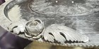 Trade Continental Vintage 1940 Hand-wrought Hammered  Aluminum 18    Lazy Susan