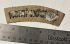 London Irish Rifles 18th Bn London Regiment Cloth Shoulder Title