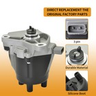 Distributor W  Cap rotor  wire  spark Plug For Honda Accord Ex Lx 2 3l 1998-2002