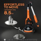 Kuperia Drywall Sander With Vacuum Dust Collector popcorn Ceiling Removal   Dus