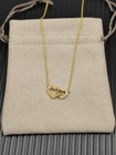Christmas Giftsdavld yurman18kgold Interlocking Double Heart Necklace 17   