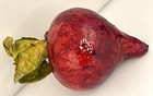 Vintage Paper Mache Faux Vegetables     Potato   Radish Kitchen Decor Farmhouse