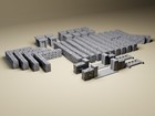 Stone Town Wall Set Detailed Scatter Terrain For Historical Tabletop Wargames