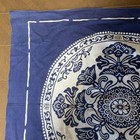 Boro Japanese Vintage  Old Cloth Japan Large Furoshiki Arabesque Pattern