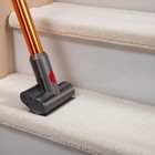 Off White Bullnose Carpet Stair Treads For Wooden Steps Indoor Ultra Plush