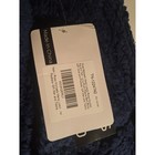 Ross Michaels Mens Luxury Plush Robe Big Tall Navy Blue Hooded Tie Belt