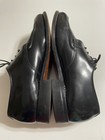 Vtg Men   s Sz  8 Eee Wide Biltrite Black Leather Shoes 