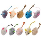 Catnip Toy  Cats Mouse Plush Cat Toys  Cat Mice   Animals Toys For Indoor Cat   