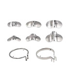 100pcs Dental Sectional Matrix Metal Strips Contoured Tooth Restoration Bands