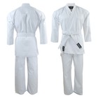 Dxm Kids Karate Gi Poly Cotton Preshrunk Karate Martial Arts Uniform W free Belt