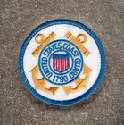 Uscg United States Us Coast Guard Embroidered Iron On Patch